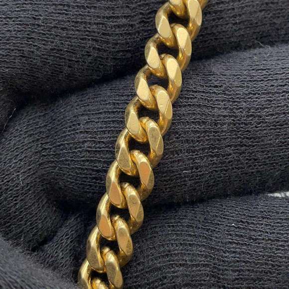 Celine Chain Shoulder Bag Triomphe Leather - Picture 9 of 12